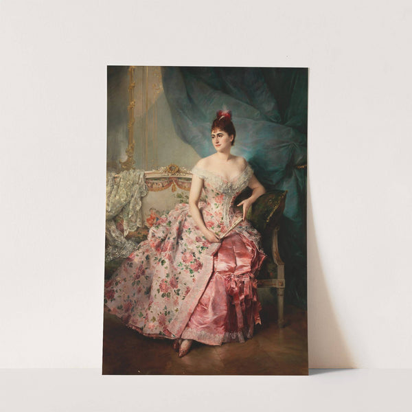 Portrait of a Lady by Raimundo de Madrazo y Garreta