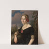 Portrait of a lady (1830s) by Antoni Murzynowski