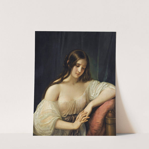 Portrait Of A Lady by Natale Schiavone