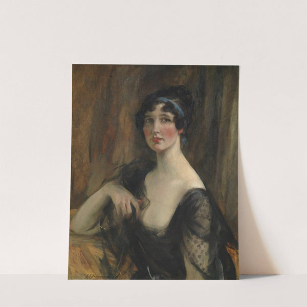 Portrait of a lady. by James Jebusa Shannon