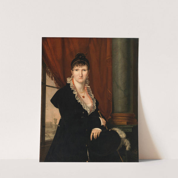Portrait of a Lady by Nanine Vallain