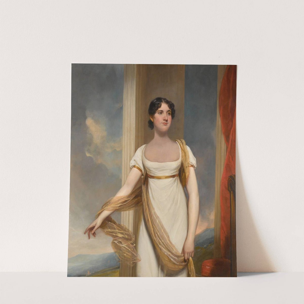 Portrait of a lady by Martin Archer Shee