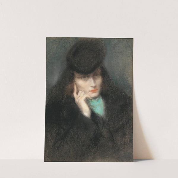 Portrait of a lady by József Rippl-Rónai