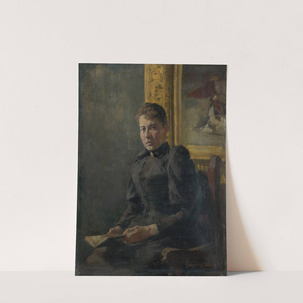 Portrait of a Lady by Teodor Zemplényi