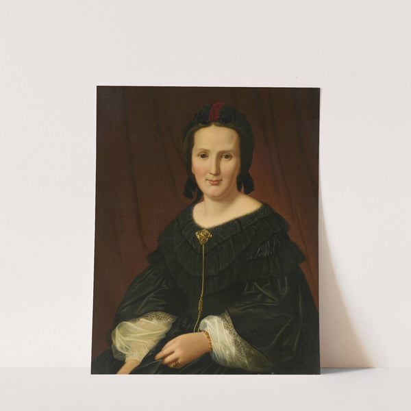 Portrait of a Lady (1857 - 1860) by Georg Balder