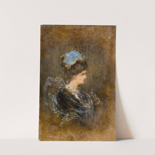 Portrait of a Lady (1890) by Tadeusz Rybkowski