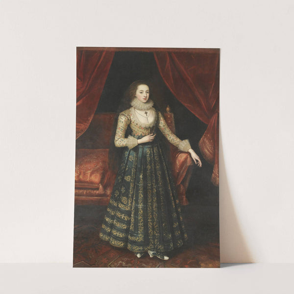 Portrait of a Lady by Robert Peake the Elder