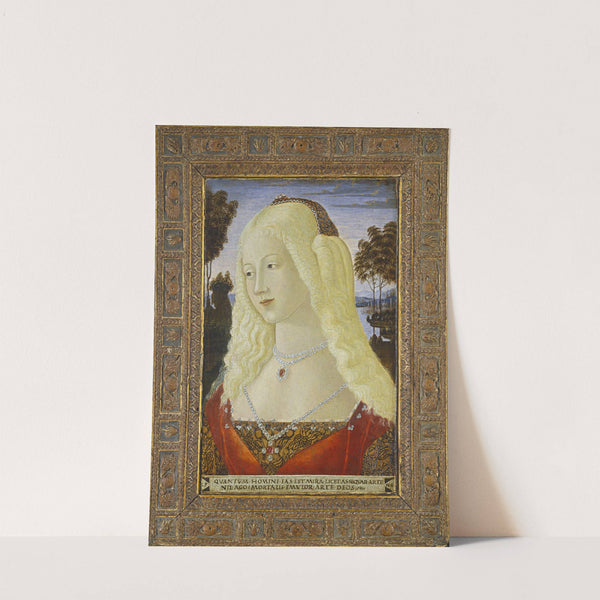 Portrait of a Lady by Neroccio De&#039; Landi