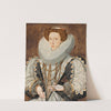 Portrait of a lady by George Gower