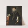 Portrait of a lady by Bartolomé González Y Serrano