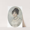 Portrait of a Lady, called Bella Ibbetson, the Artist&#039;s Second Wife by Julius Caesar Ibbetson