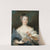 Portrait Of A Lady Holding A Carnation, Said To Be La Duchesse De Châteauroux (1743) by Jean-Marc Nattier