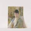 Portrait of a Lady in a Drawing Room (1887) by Anders Zorn