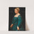 Portrait Of A Lady In A Green Dress by Bernardino Licinio