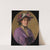 Portrait of a lady in a hat with flowers (1914) by Edward Butrymowicz