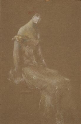 Portrait of a Lady in Pink #3