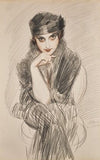 Portrait of a Lady, possibly Madame Van Cleef (née Lopez Penna Hebe)