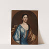 Portrait of a Lady (possibly Tryntje Otten Veeder) by Schuyler Limner