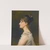 Portrait Of A Lady Said To Be Maria Grigorievna Ge (1854-1932) by Ilya Efimovich Repin