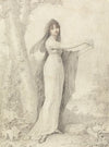Portrait of a Lady Standing near a Lake (1802)
