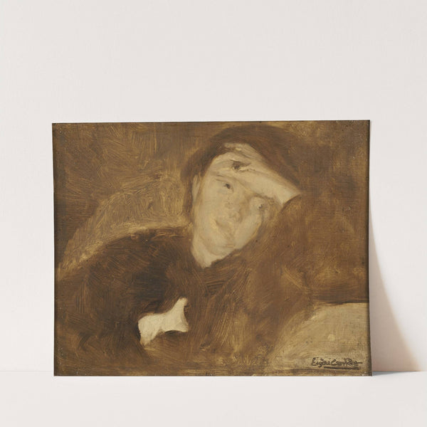 Portrait of a Lady. Study by Eugène Carriere