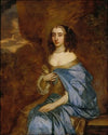 Portrait of a Lady with a Blue Drape