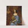 Portrait of a Lady with a Blue Drape by Sir Peter Lely