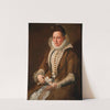 Portrait of a Lady with a Dog by Lavinia Fontana