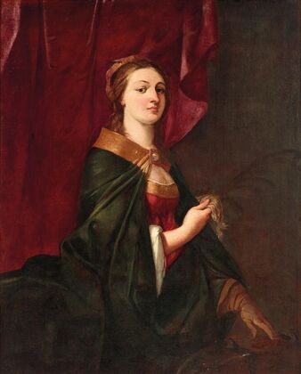Portrait Of A Lady With A Glove