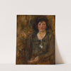 Portrait of a Lady with a Necklace by Olga Boznanska