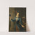 Portrait Of A Lady With A Page And A Mask (18th Century) by French School