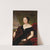 Portrait Of A Lady With A Rose by Johann Joseph Reiner