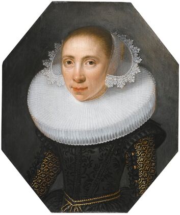 Portrait Of A Lady With A White Ruff
