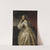 Portrait of a Lady with Beautiful Veil by European School