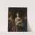 Portrait Of A Lady With Her Dog And A Maid by Michiel Van Musscher