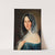 Portrait of a Lady with White Lace Veil by Mihael Stroj