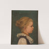 Portrait of a little girl by Fritz Sonderland