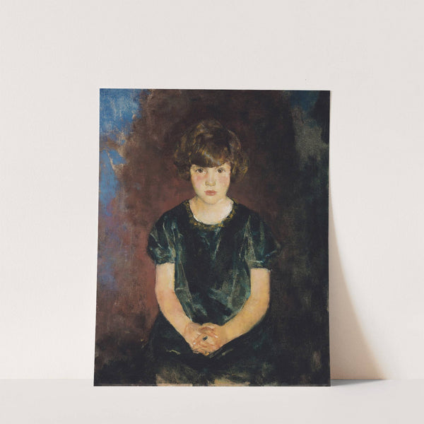 Portrait of a Little Girl by Charles Webster Hawthorne
