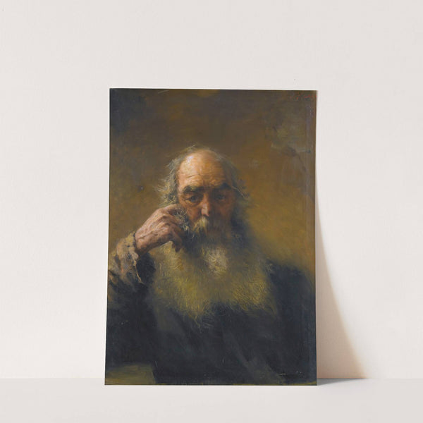 Portrait Of A Man by Grigory Grigorievich Myasoedov
