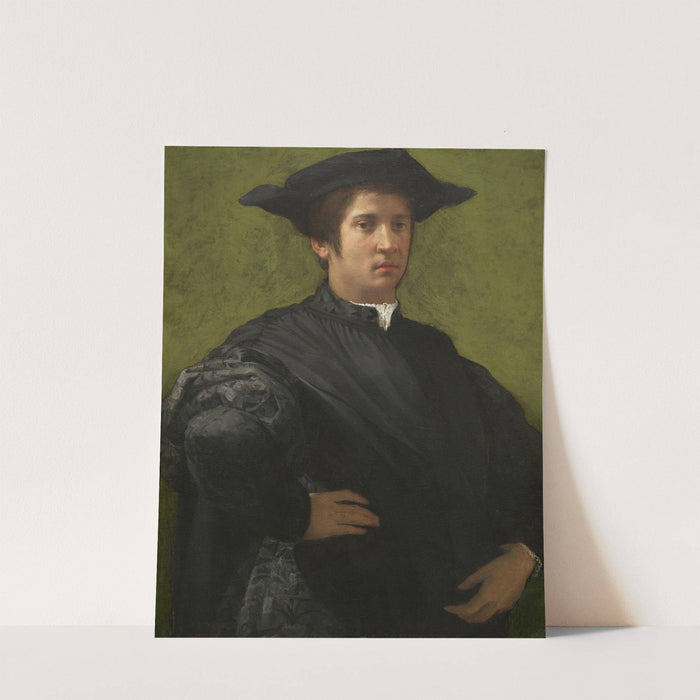 Portrait of a Man by Rosso Fiorentino