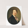 Portrait of a man by Anton Einsle
