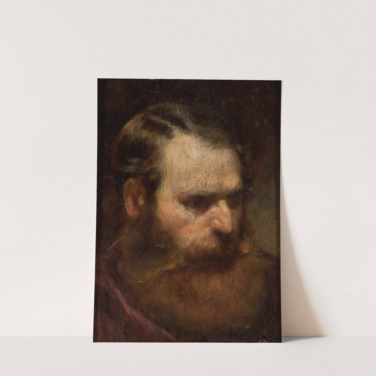 Portrait of a man by Tytus Seweryn Pilecki