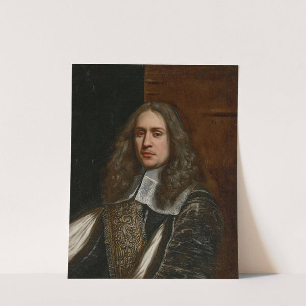 Portrait of a man by Wallerant Vaillant