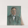 Portrait of a man by Štefan Fodor