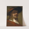 Portrait Of A Man by Christian Wilhelm Ernst Dietrich