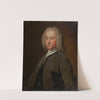 Portrait of a man in a lace cravat by Bartholomew Dandridge