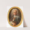 Portrait of a man in a painted frame (1781) by Charles-Antoine Coypel