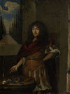 Portrait of a Man in Antique Style Armour