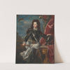 Portrait Of A Man In Armour by Workshop of Hyacinthe Rigaud