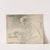 Portrait of a man, left profile, writing at desk by Edwin Austin Abbey